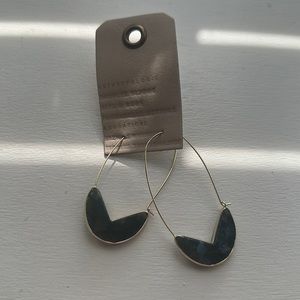 Anthropologie hoop earrings